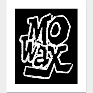 Mo Wax (white ink) Posters and Art